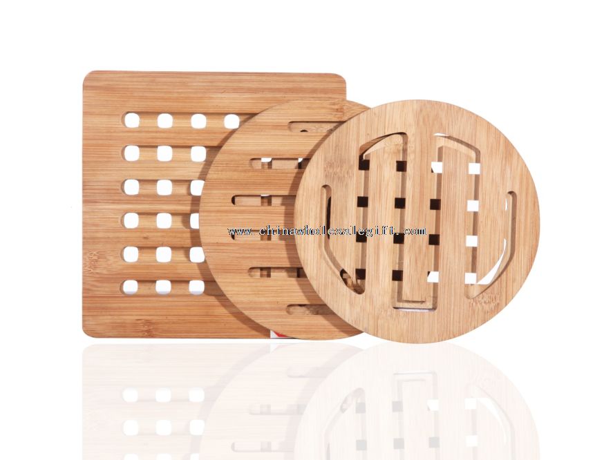 bamboo solid coaster