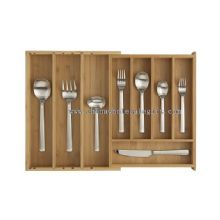 bamboo flatware tray images