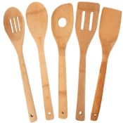 utensilios de cocina de bambú images