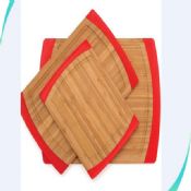 tablas de cortar de bambú comida images