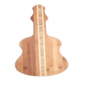 Placa de corte de bambu de violino images