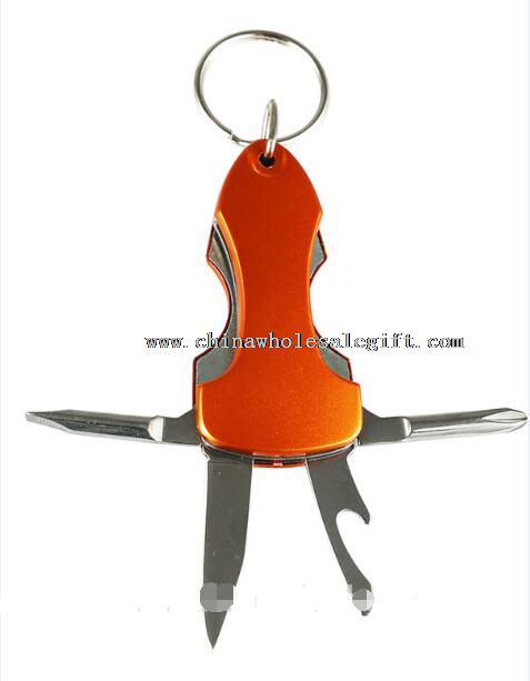 Metal tool kit key chain