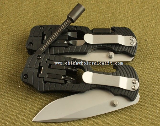 Multi-funktionelle survival rescue kniv