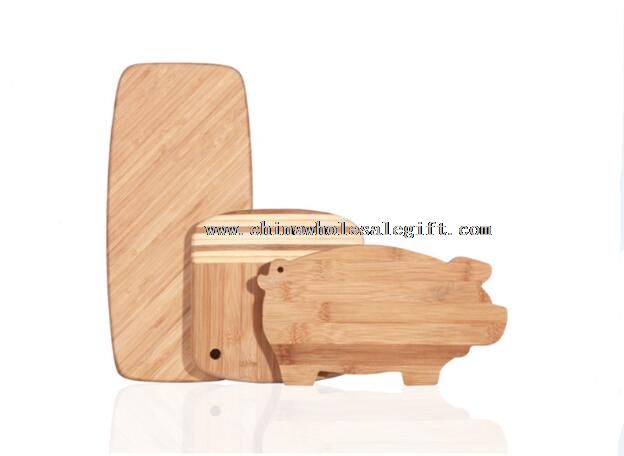 pig shape cutting board