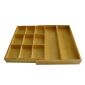 bandejas de organizador de cajón de escritorio de bambú small picture