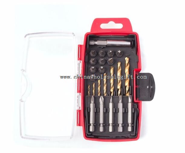 23pc Bohrer & Treiber-Bits-Werkzeug-Set