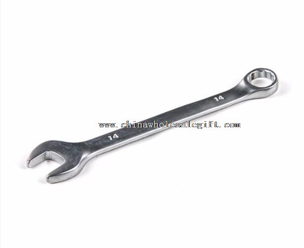 Full Size Perle Nickel Plated Kombination Spanner