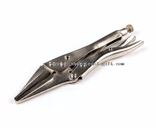 6.5 9 Long Nose Locking Pliers With No Grip