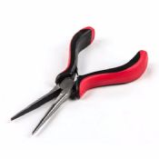 4.5 Mini Needle Nose Pliers with Rubber Handles images
