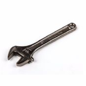 Black Nickle Plated Adjustable Spanner images