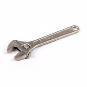 Nickle Plated Adjustable Spanner with No Grip images
