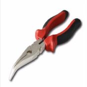 Two Color Handle 6 8 Bent Nose Pliers images