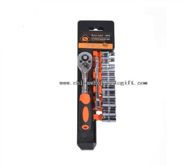 12pcs Cr-V metrik 1/2 Dr mobil Rc Tool Kit