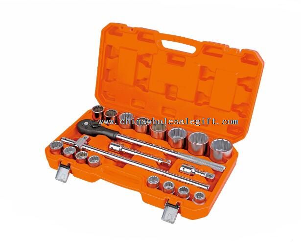 20 pcs chave de 3/4 Dr. CR-V Socket Set conjunto de ferramentas de soquete