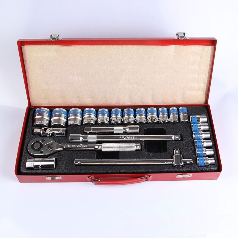 24KS metrika Cr-V DR 1/2 palce Kraft Tech rukou Tool Set