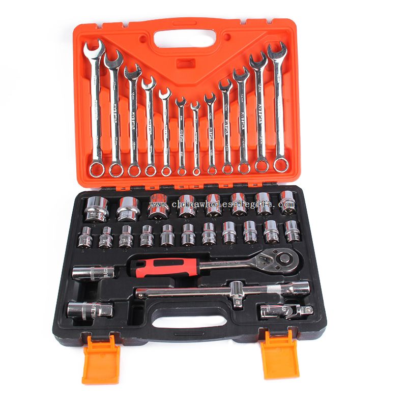 37 pcs Kit d’outils de définir une clé à douille