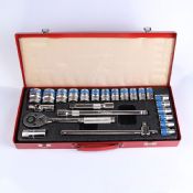 24pcs metrica Cr-V DR 1/2 pollice Kraft Tech mano Tool Set images