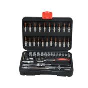 46pcs Cr-V 1/4 Dr Ratchet Set soket images