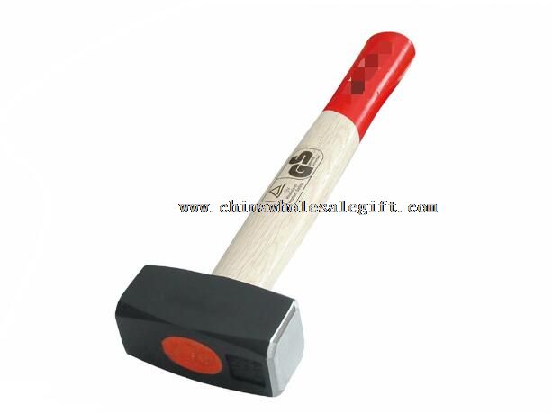 stone hammer with Bleached Wooden Handle