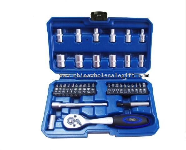 36pcs Combination Bit and Socket Hand Tool Set