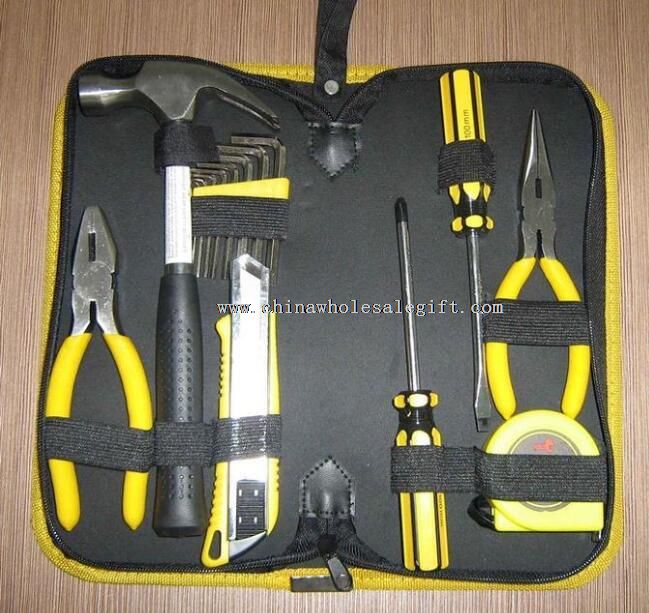 kit de herramientas de uso casero con bolsa de nylon