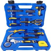 trousses d’outils main 33pcs voyage multifonction images