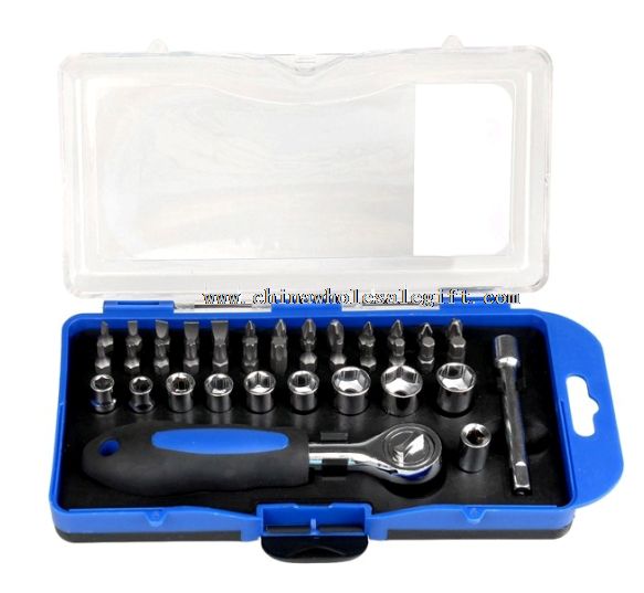 38pcs bit socket set di strumenti