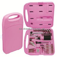 50PCS Lady pink color hand tool set images