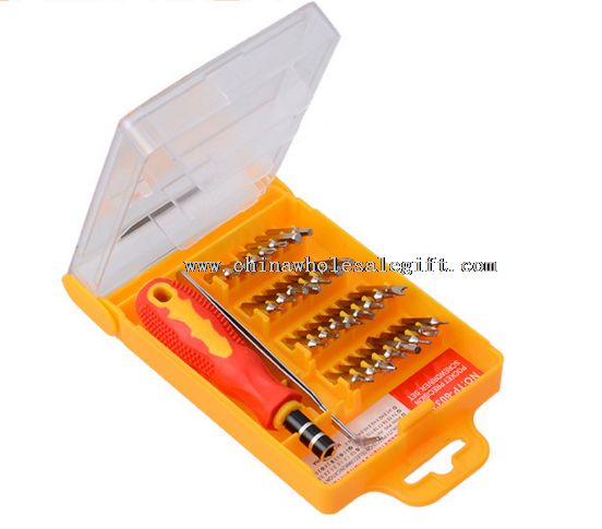 32 in 1 popular home tool set with Interchangeable magnetic head