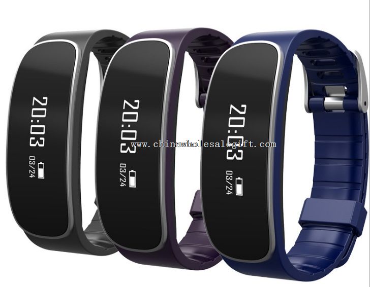 Touch Screen Wristband with Heart Rate Monitor Smart Bracelet Bands