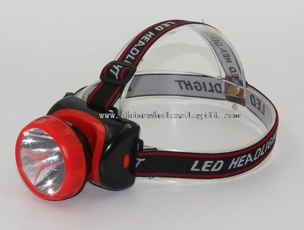 2 Modes 0.5W Plastic LED Headlamp