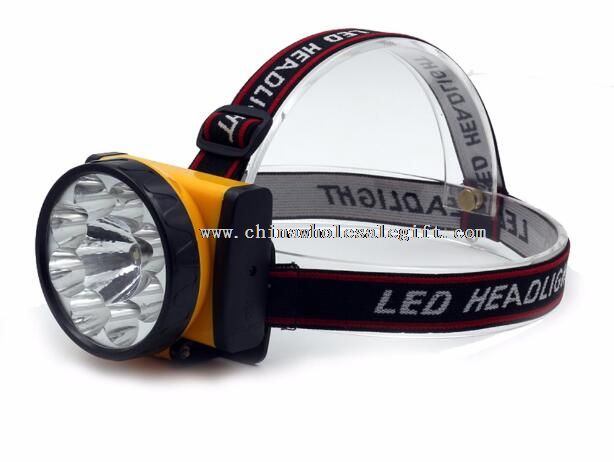 400mah LED Plastic Flashlight for Hiking