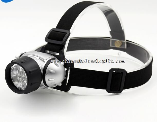7 Kunststoff LED Mini-Taschenlampe