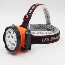 9LED Plastic Flashlight Headlight images