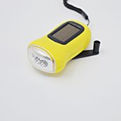 3 LED flashlight with solar power images