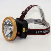 5W 2 Modes Yellow Light Flashlight High Power LED Headlamp images