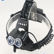 Waterproof Double Li Miner Fishing Anti-purple Headlamp images
