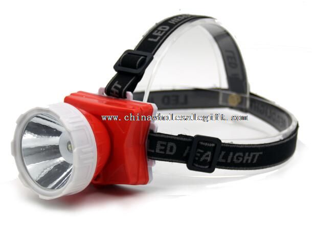 Punainen LED taskulamppu