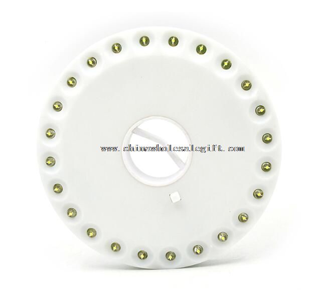 24 LED lámpara de mesa de plástico contacto