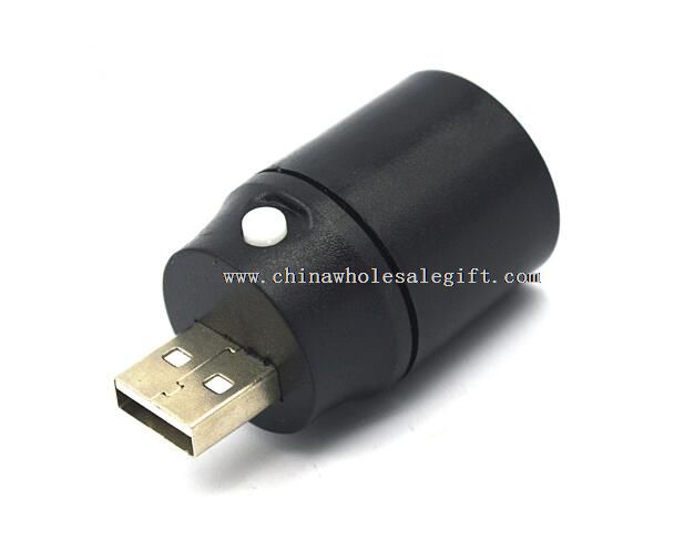 Voyant l’ordinateur avec chargement USB