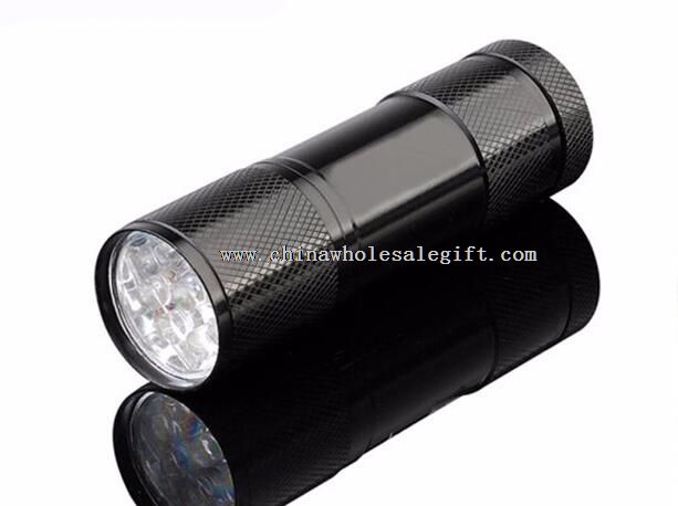 Mini 3 * AAA 9LED UV 365nm lumina LED lanterna