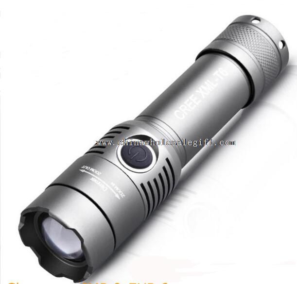 Zoom Flashlight 18650 Battary Torch 3 Models