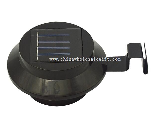 1 LED plastic solar garden light