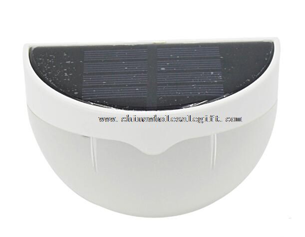 1 LED plastic solar garden light