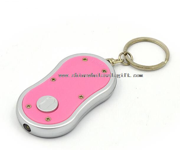 1LED Light Key Buckle Pink