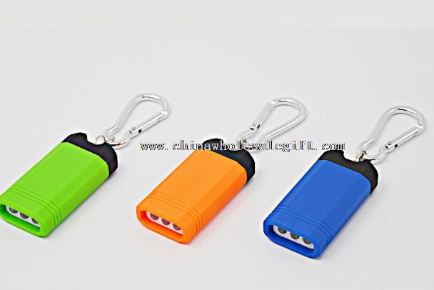 3 LED light keychain with Magnet