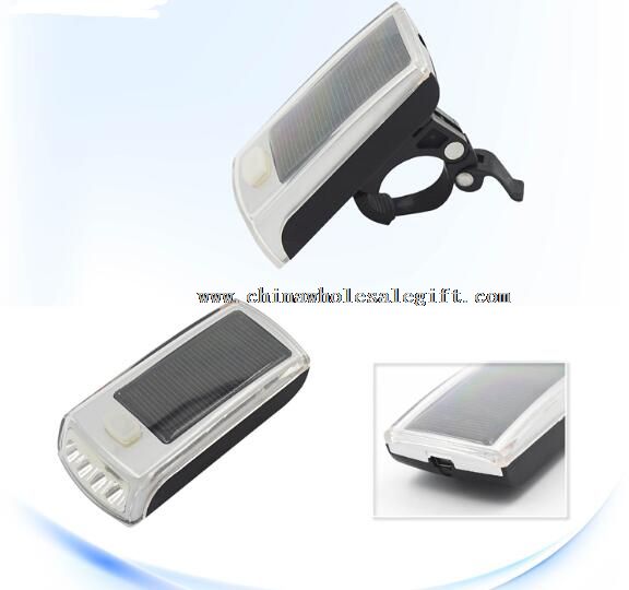 4 قيادة USB الشمسية charing الهاتف الدراجة ذيل الضوء