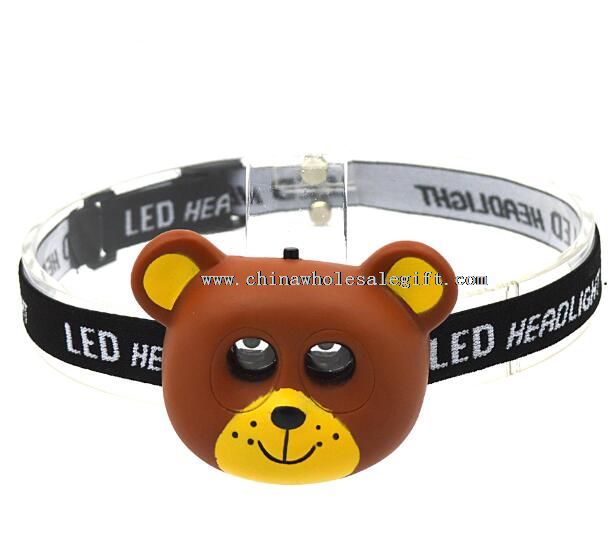 bear shape led headlamp