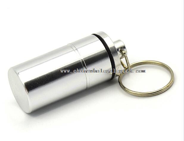 Flasche-geformte Kugel Schlüsselanhänger Taschenlampe