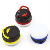 3 LED round plastic lantern images